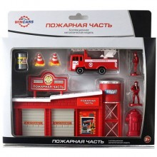 ТМ Wincars набор пожарная часть 30812