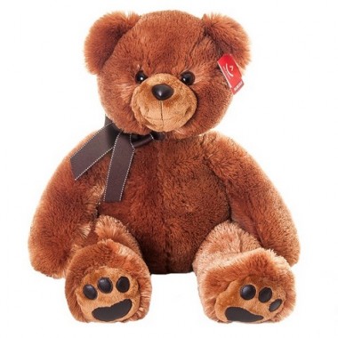 Aurora Мягкая игрушка Медведь тёмно-коричневый, 70 см