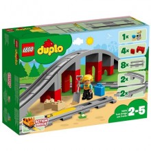 Lego Duplo Железнодорожный мост и рельсы 10872