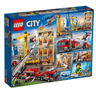 LEGO City Пожарные: Центральная пожарная станция 