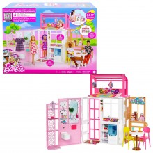 Barbie Дом с мебелью и аксессуарами HCD47