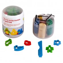 Мини-набор для лепки «Тесто-пластилин 6 цветов» от GENIO KIDS