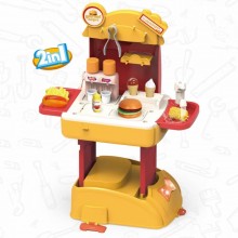 Детская игрушечная Кухня "Шефбургер" в рюкзаке Pituso