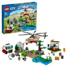Lego City Wildlife Операция по спасению зверей 60302