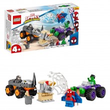 Lego Spidey Схватка Халка и Носорога на грузовиках 10782