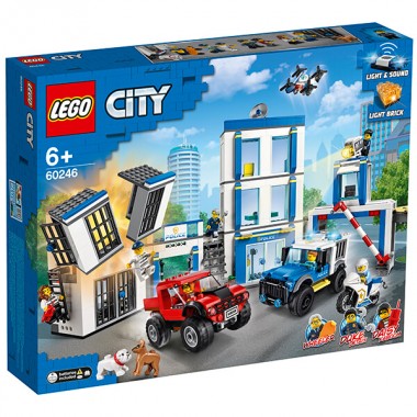 Lego City Город Полицейский участок 60246