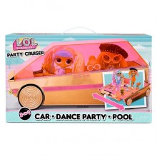 Lol Surprise Автомобиль Лол с бассейном 3-in-1 Party Cruiser 118305